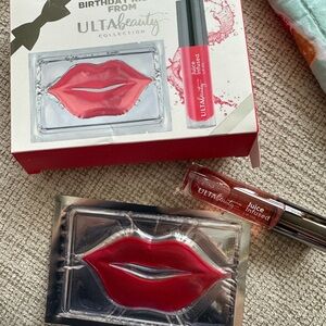 Birthday Kisses From Ulta Beauty Collection Juice Infused Lip Oil & Lip Mask Set